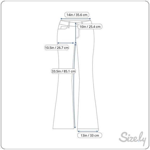 C’EST TOI Black Label mid rise button fly down wide flare jeans bell bottom 7 27 - Picture 4 of 16